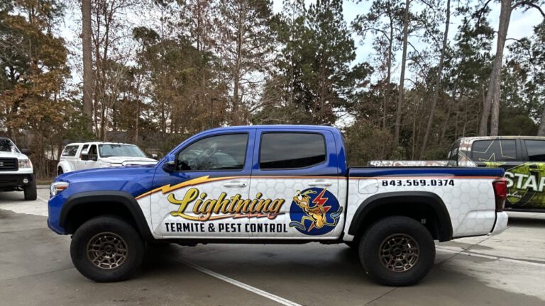Promoting Services With Pest Control Vehicle Wraps
