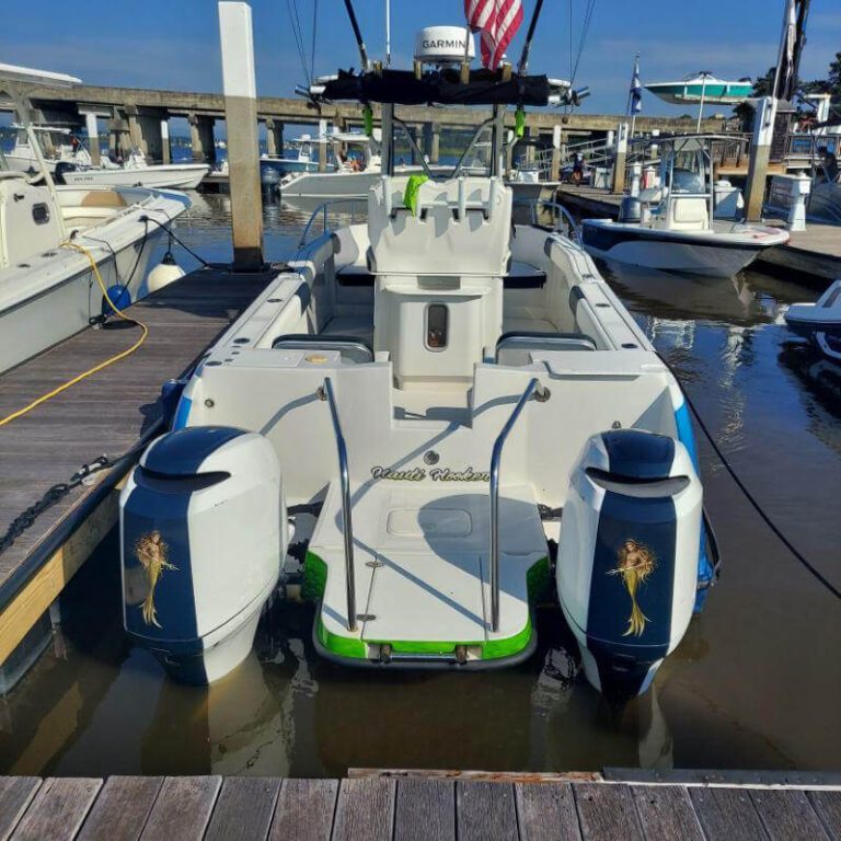 Professional boat wrap upgrade offering enhanced style and protective features