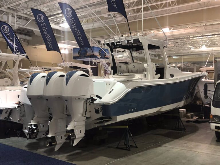 Boat vinyl wrap applied for stronger visual impact and improved exterior finish