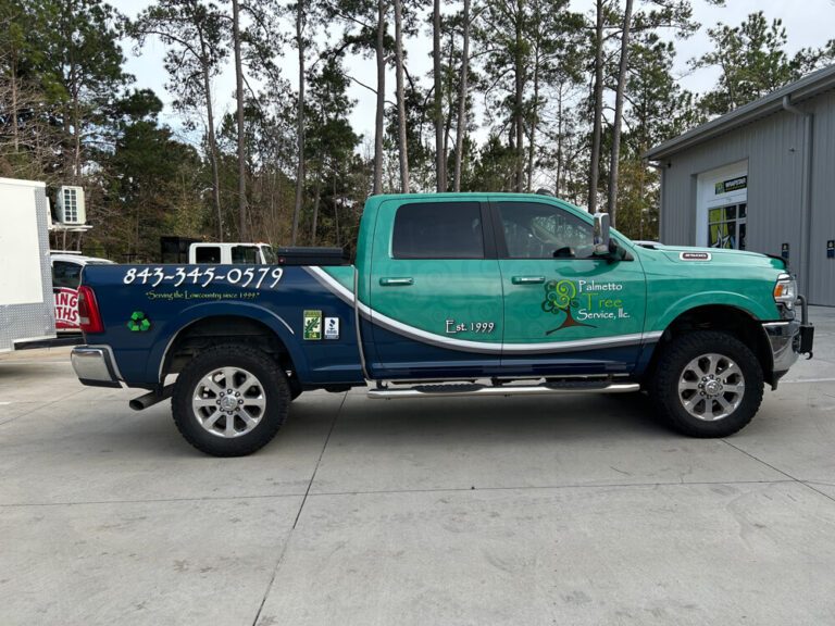 Commercial branding wrap installed to enhance promotional appearance