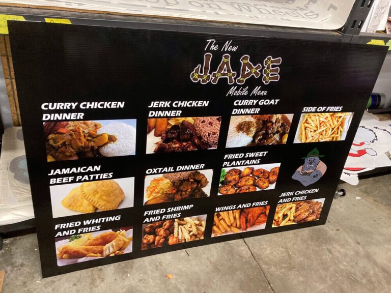 Highlighting Promotional Signage With Clean Banner Design