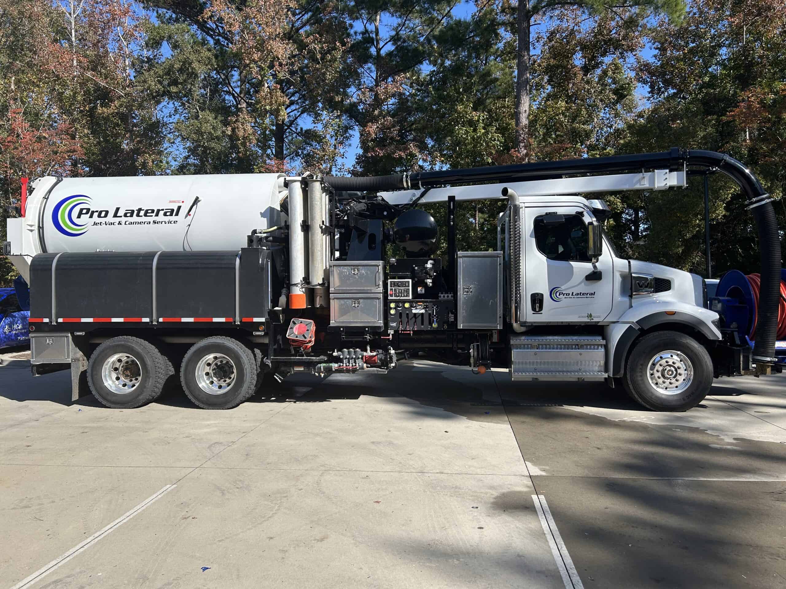 Pro Lateral branded commercial vehicle wrap in Charleston.